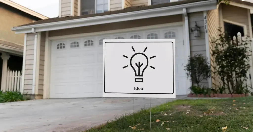 real estate sign ideas