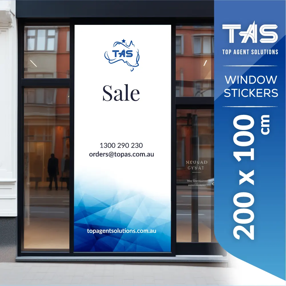 window stickers 200 × 100cm