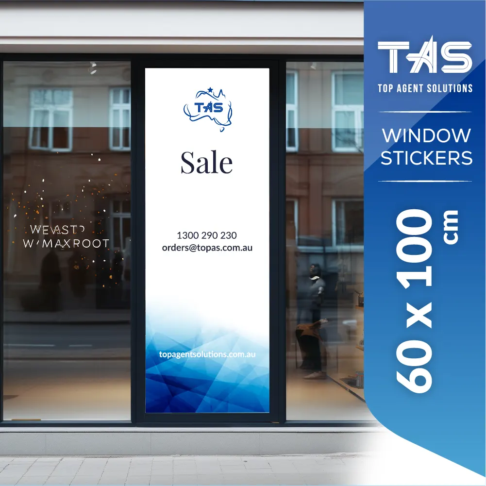 window stickers 60 × 100cm